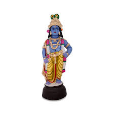 Vithoba Krishna - 18 Inches | Giri Golu Doll/ Paper Mache/ Vithoba Murti/ Navarathri Doll