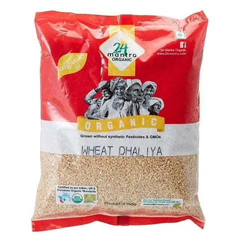 24 Mantra Organic Wheat Daliya
