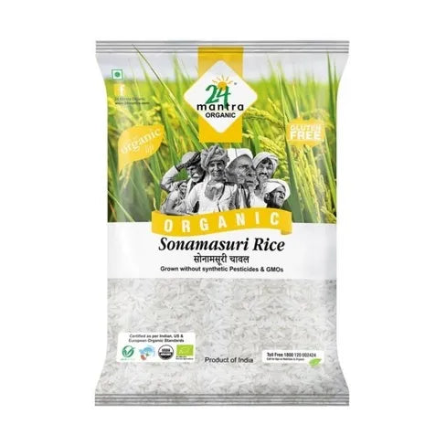24 Mantra Organic Sonamasuri White Rice