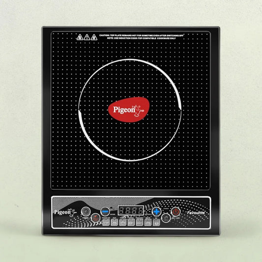 Pigeon Favourite 1800 W Induction Cooktop (Black, Push Button)