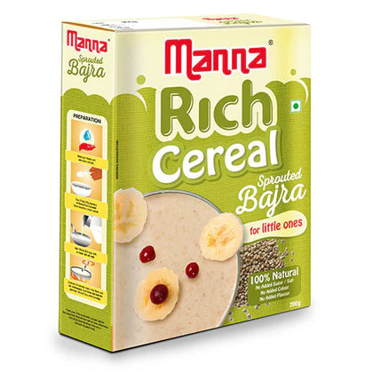 Manna Baby cereal - Sprouted Bajra